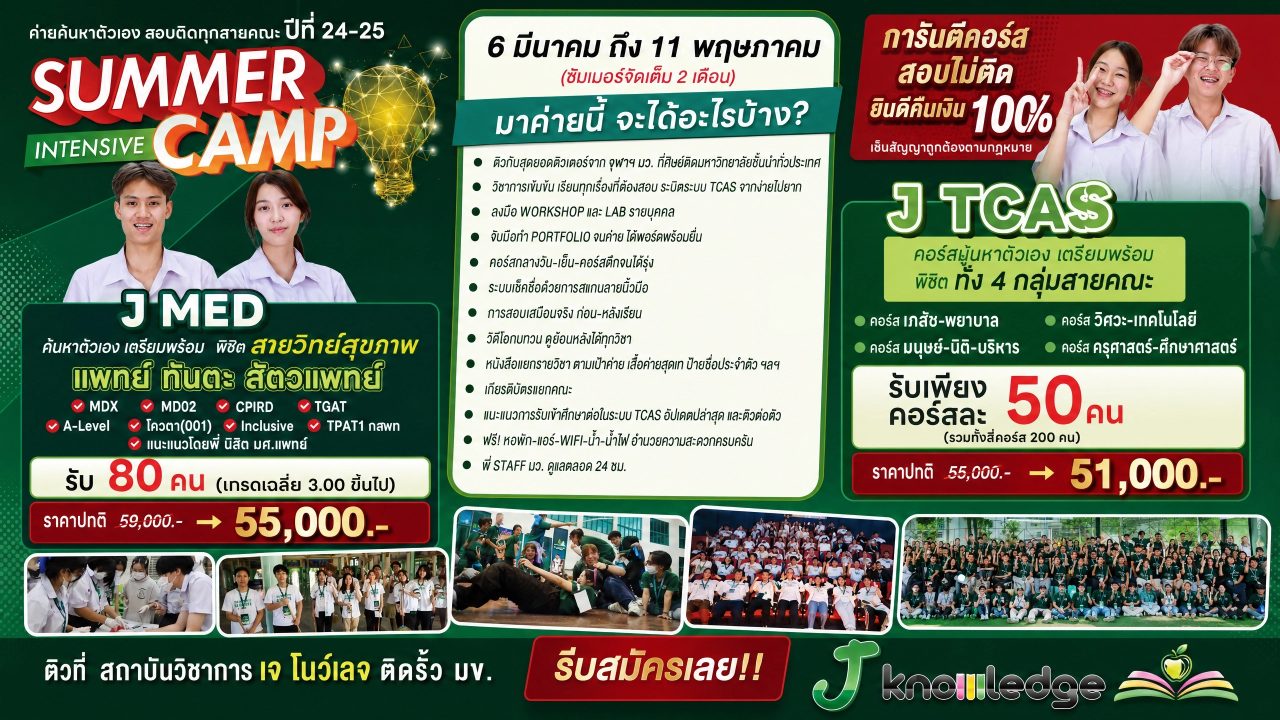 JSummer Intensive Camp 2570